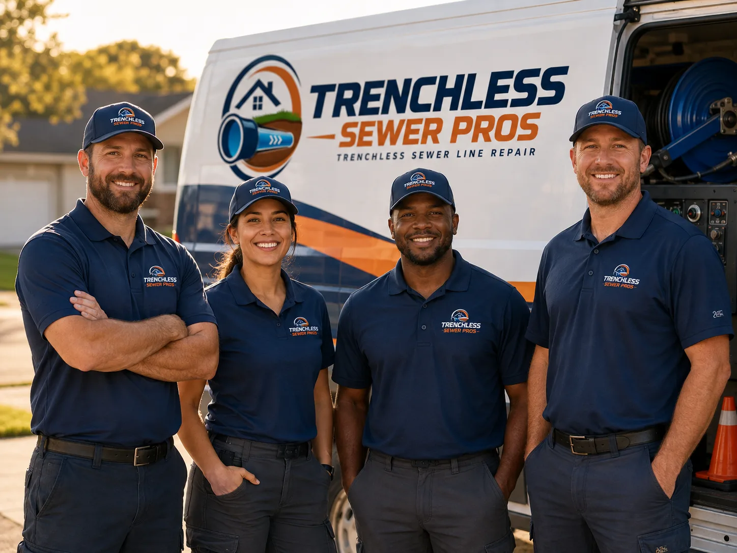 Trenchless Sewer Repair company in Groves, TX